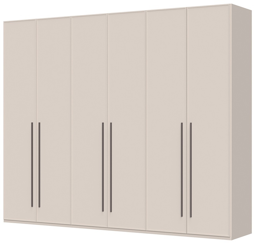 Šesťdverová šatníková skriňa baptiste - béžová.

 

Šesťdverová šatníková skriňa je opatrená plnými dvierkami.

 

Rozmery šesťdverovej šatníkovej skrine Baptiste sú 272x224x56cm (š, v, h).

 

Všetky produkty z kolekcie Baptiste nájdete nižšie v súvisiacich produktoch.