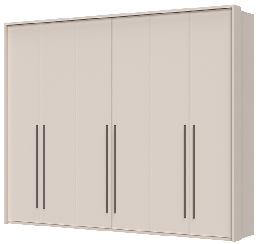 Šesťdverová šatníková skriňa s rámom baptiste - béžová.

 

Šesťdverová šatníková skriňa je opatrená plnými dvierkami.

 

Rozmery šesťdverovej šatníkovej skrine s rámom Baptiste sú 277x226x60cm (š, v, h).

 

Všetky produkty z kolekcie Baptiste nájdete nižšie v súvisiacich produktoch.