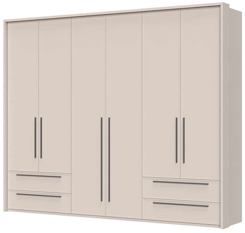 Šesťdverová šatníková skriňa so zásuvkami a rámom ii baptiste - béžová.

 

Šesťdverová šatníková skriňa je opatrená plnými dvierkami.

 

Rozmery šesťdverovej šatníkovej skrine so zásuvkami a rámom II Baptiste sú 277x226x60cm (š, v, h).

 

Všetky produkty z kolekcie Baptiste nájdete nižšie v súvisiacich produktoch.