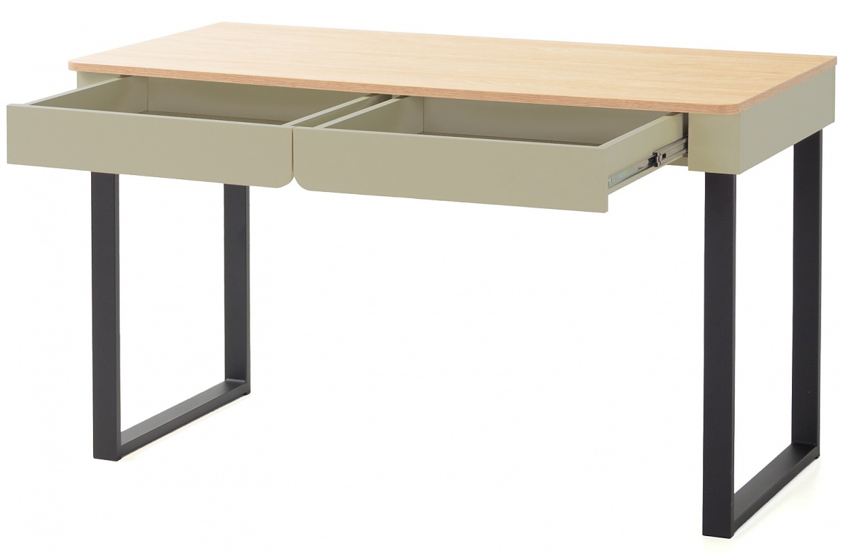 Písací stôl hailee - béžová/dub olejovaný.

 

Písací stôl je absolútnou nevyhnutnosťou každej študentskej izby.

 

Rozmery písacieho stola Hailee sú 125x74,5x63cm (š, v, h).

 

Všetky produkty z kolekcie Hailee nájdete nižšie v súvisiacich produktoch.