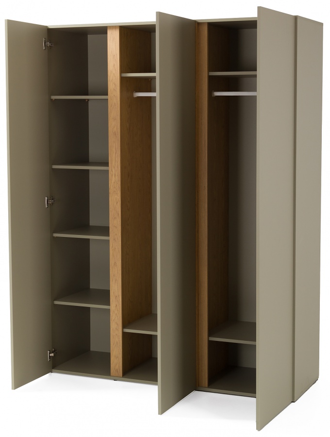 Trojdverová šatníková skriňa hailee - zelená/dub piesočný.

 

Ideálna šatníková skriňa musí ponúkať dostatok úložného priestoru, ktorý je v študentských izbách tak potrebný.

 

Rozmery trojdverovej šatníkovej skrine Hailee sú 145x195x50cm (š, v, h).

 

Všetky produkty z kolekcie Hailee nájdete nižšie v súvisiacich produktoch.