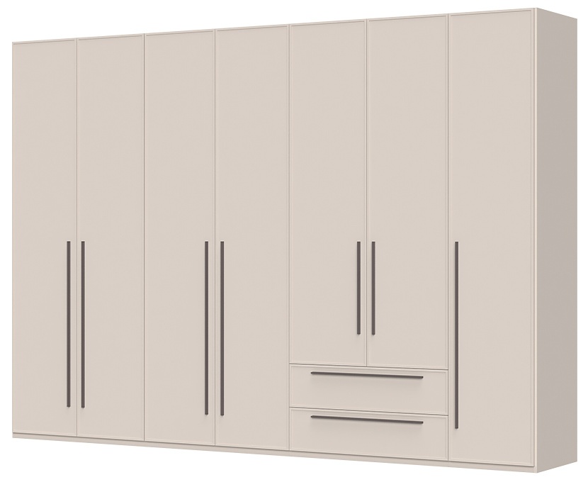 Sedemdverová šatníková skriňa so zásuvkami i baptiste - béžová.

 

Sedemdverová šatníková skriňa je opatrená plnými dvierkami.

 

Rozmery sedemdverovej šatníkovej skrine so zásuvkami I Baptiste sú 317x224x56cm (š, v, h).

 

Všetky produkty z kolekcie Baptiste nájdete nižšie v súvisiacich produktoch.