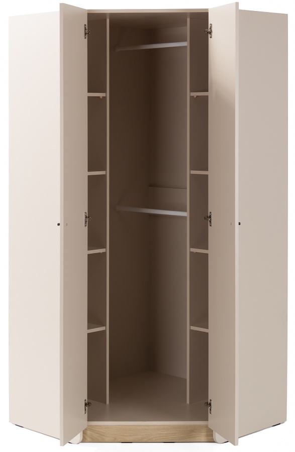 Rohová šatníková skriňa rudy - béžová/dub olejovaný.

 

Šatníková skriňa je absolútnou nevyhnutnosťou každej (nielen) študentskej izby.

 

Rozmery rohovej šatníkovej skrine Rudy sú 95x195x95cm (š, v, h).

 

Všetky produkty z kolekcie Rudy nájdete nižšie v súvisiacich produktoch.