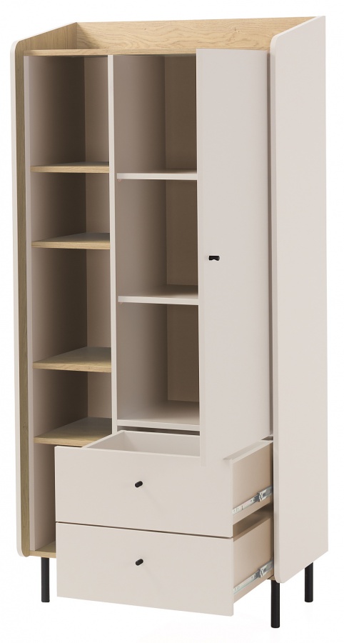 Vysoká skrinka rudy - zelená/dub piesočný.

 

Vysoká skrinka, ktorá nielenže vyzerá designovo, ale navyše ponúkne aj dostatok úložného priestoru.

 

Rozmery vysokej skrinky Rudy sú 80x170x42cm (š, v, h).

 

Všetky produkty z kolekcie Rudy nájdete nižšie v súvisiacich produktoch.