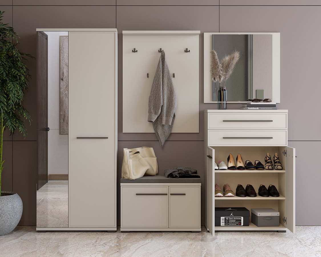 Predsieňové zrkadlo s led osvetlením baptiste - béžová.

 

Nástenné zrkadlo štvorcového tvaru môžete podľa ľubovôle zavesiť na akékoľvek miesto v predsieni.

 

Rozmery predsieňového zrkadla s LED osvetlením Baptiste sú 76x70x3cm (š, v, h).

 

Všetky produkty z kolekcie Baptiste nájdete nižšie v súvisiacich produktoch.