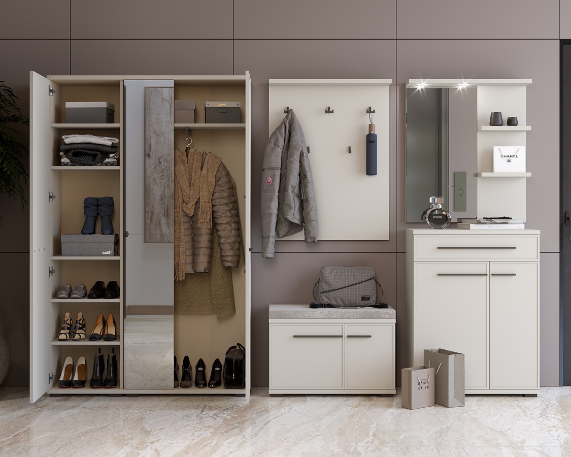 Predsieňové zrkadlo s poličkami a led osvetlením baptiste - béžová.

 

Nástenné zrkadlo môžete podľa ľubovôle zavesiť na akékoľvek miesto v predsieni.

 

Rozmery predsieňového zrkadla s poličkami a LED osvetlením Baptiste sú 76x89x17cm (š, v, h).

 

Všetky produkty z kolekcie Baptiste nájdete nižšie v súvisiacich produktoch.