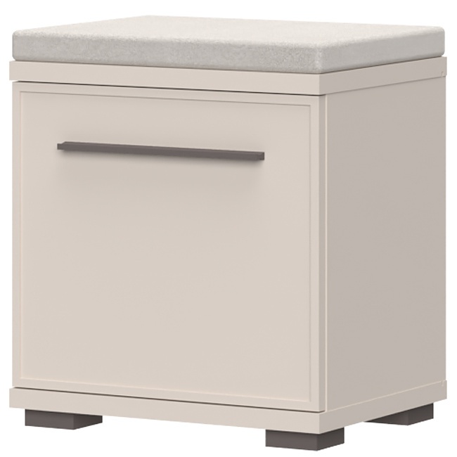 Predsieňová zostava ii baptiste - béžová.

 

Predsieňová komoda je skvelou voľbou do všetkých predsiení.

 

Malý botník ponúkne dostatok úložného priestoru na Vašu všetku obuv.

 

Premýšľate, ako vybaviť predsieň, aby bola plne funkčná, praktická, ale zároveň išla s dobou a Vy sa tak mohli chváliť nadčasovým interiérom?

 

Vešiakový panel je čím ďalej obľúbenejším prvkom domácností.

 

Nástenné zrkadlo môžete podľa ľubovôle zavesiť na akékoľvek miesto v predsieni.

 

Predsieňová zostava II sa skladá z týchto prvkov:


	Botníková komoda I Baptiste - 76x101x36cm (š, v, h)
	Malý botník s polstrovaním Baptiste - 46x53x36cm (š, v, h)
	Predsieňová skriňa so zrkadlom Baptiste - 76x194x36cm (š, v, h)
	Úzky vešiakový panel Baptiste - 46x100x17cm (š, v, h)
	Predsieňové zrkadlo s poličkami a LED osvetlením Baptiste - 76x89x17cm (š, v, h)


 

Všetky produkty z kolekcie Baptiste nájdete nižšie v súvisiacich produktoch.