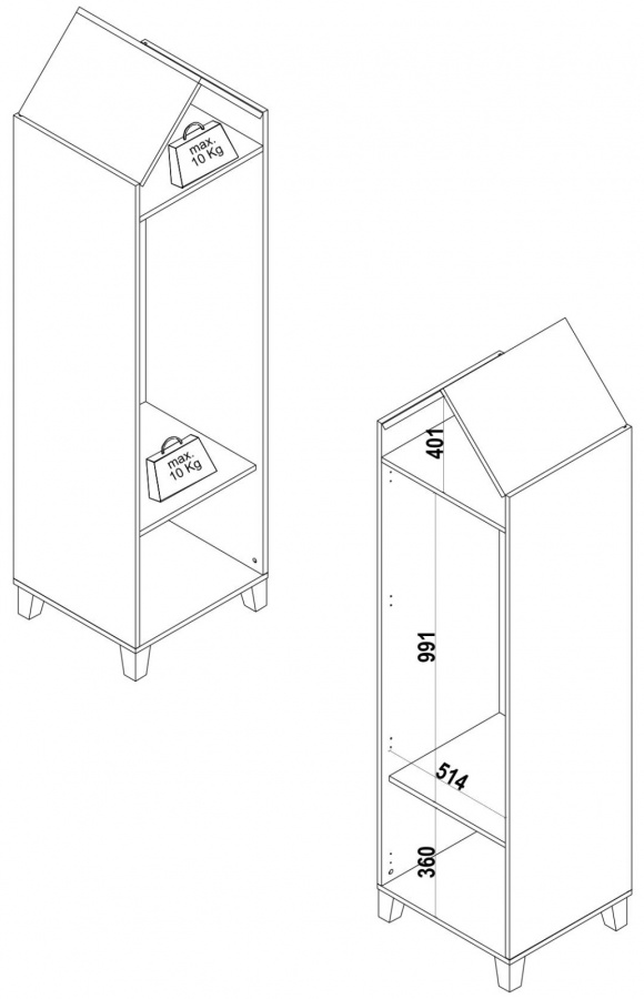 Šatníková skriňa 1d dundee ľavá - biela.

 


Šatníková skriňa Dundee púta vzhľadom, okrem vzorov liniek je dizajn spestrený dvoma detailmi v tvare kotvy na ľavom okraji a kovovou rukoväťou v čiernej farbe.

 


Rozmery šatníkovej skrine 1D ľavá Dundee sú 55x204x53cm (š, v, h).

 


Všetky produkty z kolekcie Dundee nájdete nižšie v súvisiacom tovare.