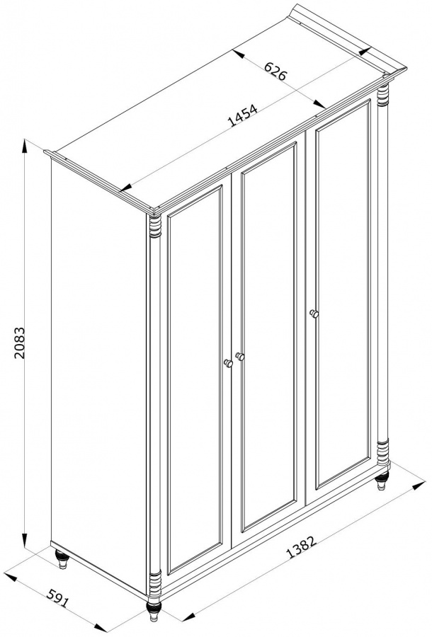 Šatníková skriňa 3d s osvetlením luxor - biela.

 

Trojdverová šatníková skriňa Luxor nabáda povedať, že je ako pre princeznú.

 

 
Rozmery šatníkovej skrine 3D s osvetlením Luxor sú 152x199x62cm (š, v, h).

 


Všetky produkty z kolekcie Luxor nájdete nižšie v súvisiacom tovare.