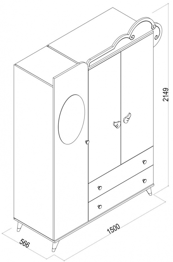 Šatníková skriňa 3d sunbow - béžová/ružová/modrá.

 


Okrem pútavého vzhľadu je pri skrini poctivo vyriešená aj praktická stránka.

 


Rozmery šatníkovej skrine 3D Sunbow sú 150x215x57cm (š, v, h).

 


Všetky produkty z kolekcie Sunbow nájdete nižšie v súvisiacom tovare.