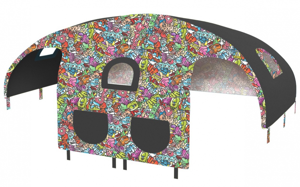 Domček stan domino pre zábranu ab - d234 - výber motívu.

Stan je vhodný pre postele so zábranou typu A alebo B, čo znamená, že majú schodíky na ľavej alebo pravej strane, prípadne pre postele so schodíkmi a šmykľavkou po stranách.

 

Deti majú tendenciu sa schovávať a mať taký malý priestor len pre seba, tak prečo im to nedopriať v podobe tohto stanu.

 

 