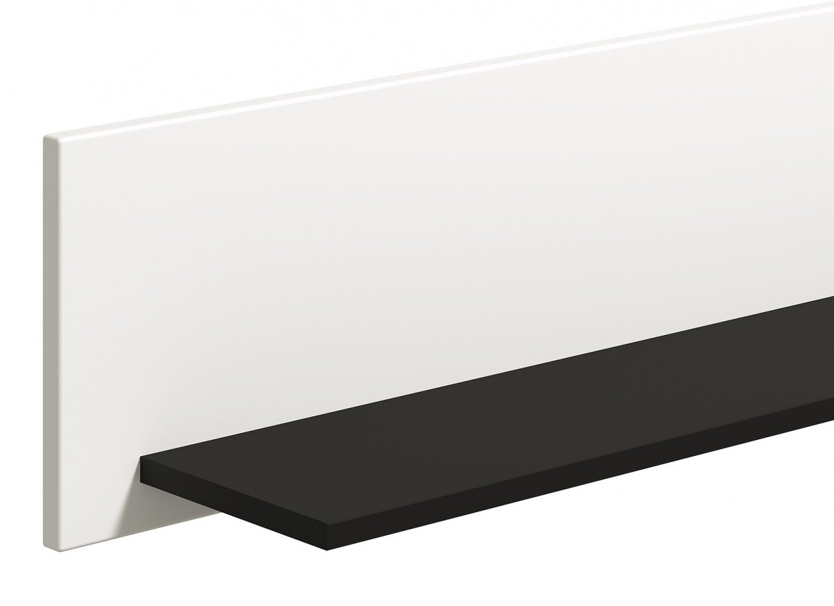 Nástenná polica stiletto - biela/čierna.

 

Rozmery police sú 150x25x19,5cm (š, v, h).

 

Všetky produkty z kolekcie Stiletto nájdete nižšie v súvisiacich.