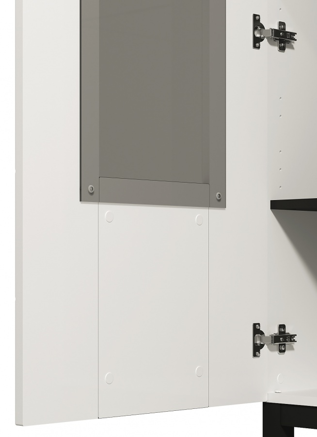 Vysoká vitrína s osvetlením stiletto - biela/čierna.

 

Rozmery vysokej vitríny s osvetlením Stiletto sú 58x204x35cm (š, v, h).

 

Všetky produkty z kolekcie Stiletto nájdete nižšie v súvisiacich