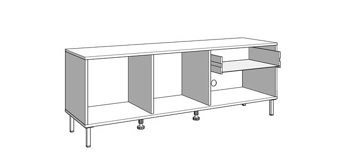Obývacia stena s osvetlením nautille - dub/čierna.

 

    •   Vysoká vitrína s LED osvetlením: Presklené horné dvierka vytvárajú dokonalé okno do vášho sveta dekorácií a umeleckých kúskov.

   •   Nízka vitrína s LED osvetlením: Dvojdverový dizajn ponúka variabilitu, ktorú každý domov potrebuje.

   •   Nástenná polica: V jednoduchosti je krása.

   •   TV stolík 150: S dvoma uzatvárateľnými policami, jednou otvorenou a jednou zásuvkou ponúka tento stolík všetko, čo moderný domov potrebuje.

 

 

Rozmery produktov obývacej steny sú:


• Vysoká vitrína s osvetlením: 54,5x195x40cm (š, v, h).
• Nízka vitrína s osvetlením: 93x137,5x40cm (š, v, h).
• Nástenná polica: 137,5x24x19,5cm (š, v, h).
• TV stolík 150: 150,5x54,5x40cm (š, v, h).