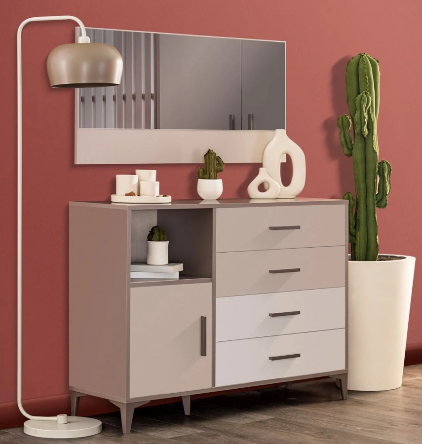 Nástenné zrkadlo renda - béžová.

 

Rozmery nástenného zrkadla Renda sú 118x58x2cm (š, v, h).

 

Všetok nábytok z kolekcie Renda nájdete nižšie v súvisiacich produktoch.