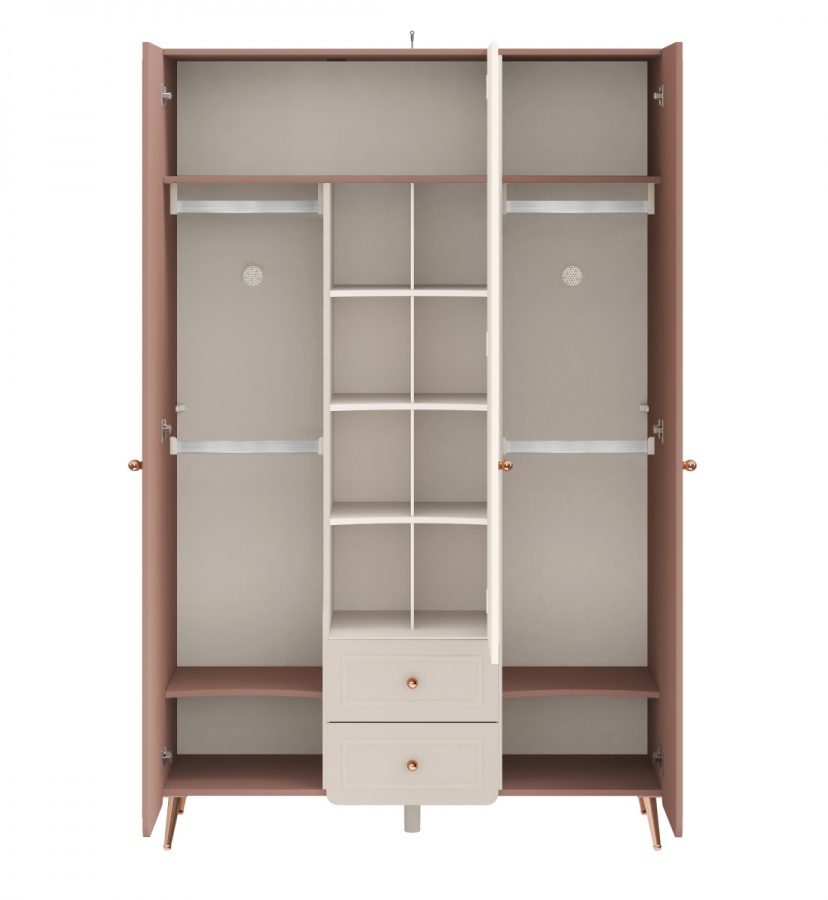 Trojdverová šatníková skriňa beauty - béžová, ružová.

Béžové a ružové tóny tejto skrine nie sú len trendy - sú nadčasové.

 

 

Rozmery trojdverovej šatníkovej skrine Beauty sú 129,5x204x52,5cm (š, v, h).

 

 

Všetok nábytok patriaci do kolekcie Beauty nájdete nižšie v súvisiacich produktoch.