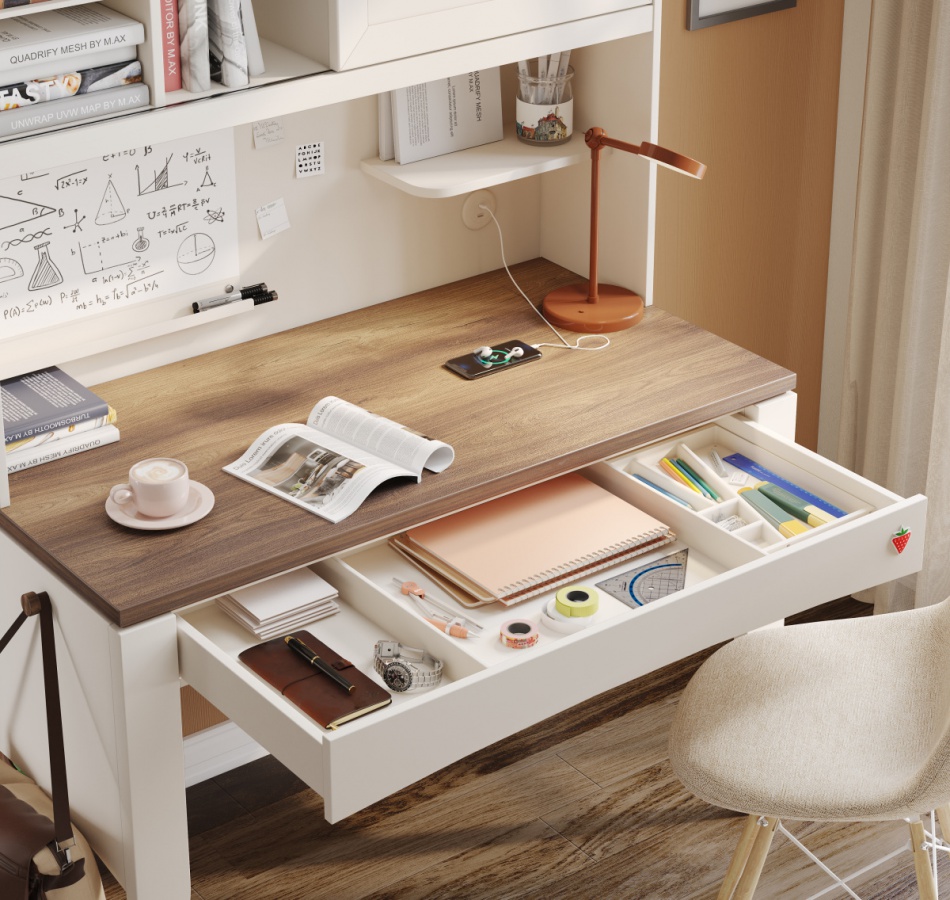 Študijný stôl meryn - béžový, dub.

 A nezabudnite na vešiak na tašky, ktorý tiež môžete umiestniť tam, kde vám to najviac vyhovuje.

Študijný stôl spája moderný dizajn s harmóniou farieb béžovej a dubového dekoru.

Vďaka pevnej MDF konštrukcii a zosilneným okrajom (2 mm hrubej hrany) sa tento stôl stane vašim dlhodobým spoločníkom.

 

 

Rozmery Študijného stola Meryn sú 120x77x59cm (š, v, h).

 

 

Produkty z kolekcie Meryn nájdete nižšie v súvisiacich produktoch.