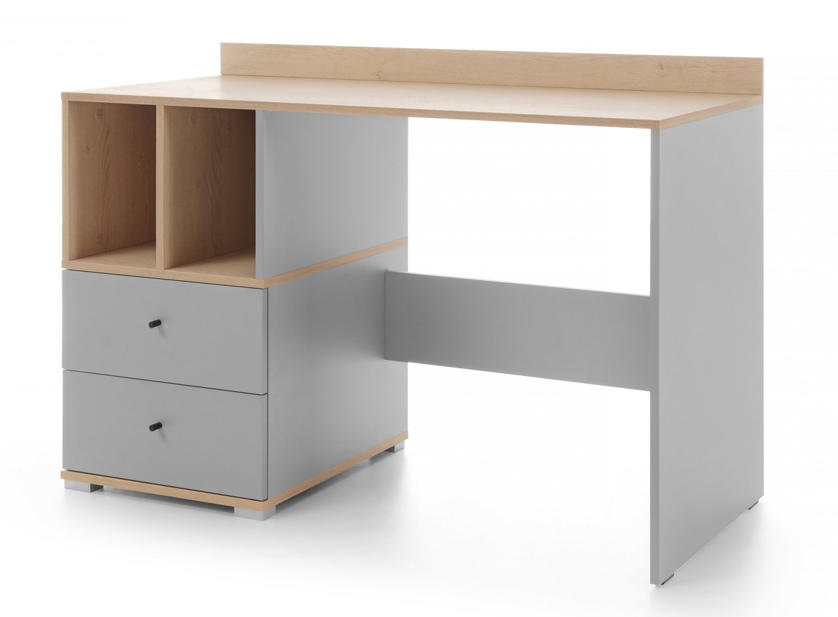 Študijný stôl baxter - šedá, dub biscuit.

 

Odolná laminová doska o sile 16 mm zaistí, že váš pracovný povrch zostane dlhodobo krásny, odolný proti poškriabaniu, oderu, teplu a ľahko udržiavateľný.

 

Praktická kompozitná rukoväť (kombinácia kovu a PCV), ktorá nielen perfektne padne do ruky, ale taktiež pôsobí elegantne a moderne.

  

Pevné, stabilné a elegantné PCV nohy, ktoré zaručujú, že stôl stojí pevne na mieste, takže sa môžete úplne ponoriť do svojej práce alebo učenia bez toho, aby vás rušilo kývanie nábytku.

 

Dve priestranné zásuvky umožnia jednoduché uloženie vašich dokumentov, kníh, písacích potrieb a ďalších dôležitých vecí.

 

Dve menšie, múdro umiestnené police poskytujú ďalší úložný priestor pre vaše knihy, zošity alebo dekoratívne predmety, ktoré váš pracovný priestor ešte viac spríjemnia a vytvoria dokonalú pracovnú atmosféru.

 

 

 

 

 

Rozmery študijného stola sú 120x83x55cm (š, v, h).

 

 

 

 

 

Všetok nábytok patriaci do kolekcie Baxter nájdete nižšie v súvisiacich produktoch.