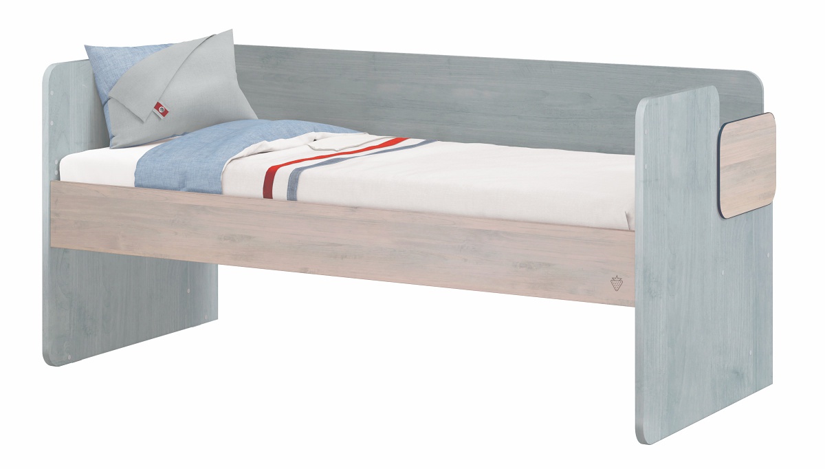 Posteľ ii 90x200cm lincoln modular - dub, dub modrá.

 

Posteľ Modular ponúka chytré riešenie spania aj pre menšie priestory.

 

Rozmery postele II 90x200 Modular sú 95x96x208cm (š, v, h).

 

Kolekcia Modular vychádza z pôvodnej kolekcie Lincoln, ich dekory a farby sú zhodné, a tak je možné detskú izbu doplniť kúskami nábytku z týchto pôvodných kolekcií.