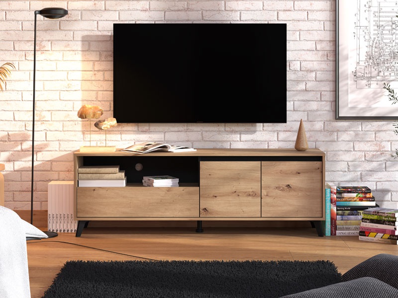 Tv stolík 157 pattie - dub, čierna.


Jedným z výrazných prvkov tohto televízneho stolíka sú jeho zvýšené drevené nohy.


Funkčnosť tohto televízneho stolíka je jedným z jeho hlavných predností.


Otvorená polica je ďalším užitočným prvkom tohto stolíka.


Celkovo je tento televízny stolík navrhnutý tak, aby spĺňal všetky potreby moderného bývania.

 

 


 Rozmery TV stolíka Pattie sú 157x 52,5 x 40cm (š, v, h).

 

 

Všetok nábytok patriaci do kolekcie Pattie nájdete nižšie v súvisiacich produktoch.