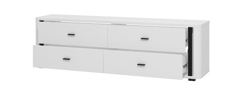 Tv stolík briony - biela.

Funkčnosť tohto televízneho stolíka je podčiarknutá jeho premysleným dizajnom, ktorý zahŕňa štyri priestranné zásuvky.

Kombinácia bieleho a čierneho dekoru v matnej úprave vytvára elegantný kontrast, ktorý je ideálny pre moderný interiérový design.

Vďaka svojej univerzálnosti a štýlovému dizajnu je tento televízny stolík vhodný pre rôzne typy interiérov, od minimalistických až po tie viac dekoratívne.

 

Rozmery TV stolíka Briony sú 176,5x52x40cm (š, v, h).

 

 

Podobný nábytok nájdete nižšie v súvisiacich produktoch.