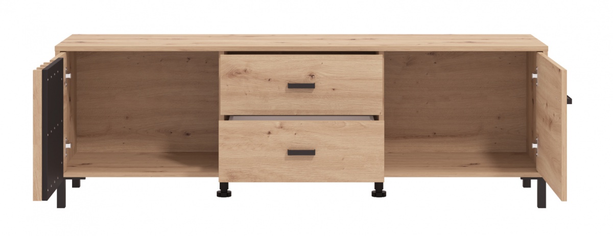 Tv stolík 157 luisa - dub, čierna.

 

TV stolík ponúka praktické riešenie na uloženie vašej elektroniky a ďalších nevyhnutností.

 

Horná plocha stolíka je dostatočne priestranná, aby uniesla televízory rôznych veľkostí, a zároveň poskytuje priestor pre dekoratívne predmety, ako sú vázy, rámčeky na fotografie alebo knihy.

 

Jeho univerzálny dizajn sa hodí k rôznym typom interiérov, či už preferujete moderný, škandinávsky alebo industriálny štýl.

 

 

Rozmery TV stolíka Luisa sú 131,5x 52x40cm (š, v, h).

 

 

Všetky produkty z kolekcie Luisa nájdete nižšie v súvisiacom tovare