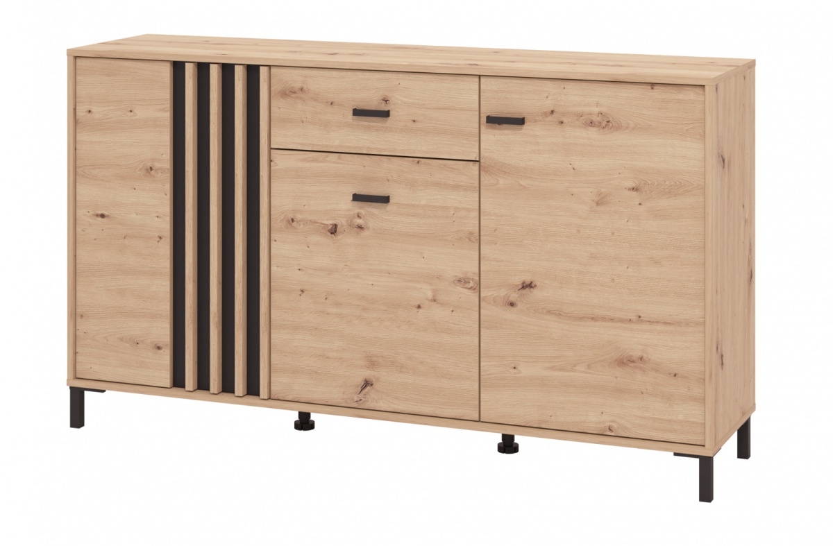 Komoda luisa - dub, čierna.

 

 

 

Jedným z hlavných rysov tejto komody je jej praktický a prehľadný úžitkový priestor.

 

 

 

Materiály použité pri výrobe tejto komody sú starostlivo vybrané tak, aby zaisťovali dlhú životnosť a odolnosť.

 

 

 

Táto komoda je ideálnou voľbou pre tých, ktorí hľadajú kombináciu funkčnosti a štýlu.

 

 

 

 

 

Rozmery Komody Luisa sú 157x 90x40cm (š, v, h).

 

 

 

 

 

Všetky produkty z kolekcie Luisa nájdete nižšie v súvisiacom tovare.