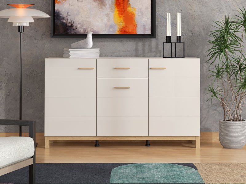 Obývacia izba s osvetlením xavier - dub, béžová.


Nástenná polica v kombinácii dekoru kašmír a dekoru artisan dub dodáva vášmu interiéru teplo a jedinečný charakter.


Televízny stolík v kašmírovej farbe s dekorom duba prináša do vášho domova eleganciu a útulnosť.


Vysoká vitrína s osvetlením kombinuje kašmírový dekor s dekorom duba, čo jej dodáva moderný a nadčasový vzhľad.


Nízka vitrína s osvetlením, podobne ako vysoká, ponúka eleganciu a sofistikovaný štýl vďaka kombinácii kašmírového dekoru a dekoru duba.


Komoda s kašmírovým dekorom prináša do priestoru dotyk sofistikovaného štýlového výrazu.

 


Rozmery:

• Nástenné police Xavier sú 137,5x24x19,5cm (š, v, h).
• Televízneho stolíka Xavier sú 154x50,5x41,5cm (š, v, h).
• Vysoké vitríny s osvetlením Xavier sú 51,5x191,5x35cm (š, v, h).
• Nízke vitríny s osvetlením Xavier sú 77x127,5x35cm (š, v, h).
• Komody Xavier sú 154x89x41,5 cm (š, v, h).

 

 

Všetky produkty z kolekcie Xavier nájdete nižšie v súvisiacom tovare.