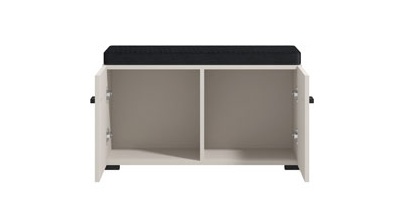 Predsieňová zostava i aimee - kašmír, čierna.

 

Predsieňová skriňa v kašmírovej farbe prináša do interiéru pocit útulnosti a pohody, zatiaľ čo čierne detaily dodávajú moderný a sofistikovaný vzhľad.

 

Predsieňová komoda, ktorá kombinuje kašmírovú farbu s čiernymi detailmi a prináša nadčasový štýl, ktorý sa hodí do rôznych typov interiérov.

 

Botník je ďalším praktickým kusom tejto zostavy, vyrobený z kvalitnej drevotriesky s povrchom z lamina, ktorý je známy svojou odolnosťou proti poškriabaniu a jednoduchou údržbou.

 

Vešiakový panel, vyrobený z kvalitnej drevotriesky, ktorý zaisťuje jeho pevnosť a stabilitu.

 

Nástenné zrkadlo, ktoré je ideálnym doplnkom pre každú modernú domácnosť.

 

 

Rozmery:


	Predsieňové skrine Aimee sú 64x194x35cm (š, v, h).
	Predsieňové komody Aimee sú 51,5 x98,5x35cm (š, v, h).
	Botníka s čalúnením Aimee sú 77x40x35cm (š, v, h).
	Predsieňové komody Aimee sú 77x115x19,5 cm (š, v, h).
	Nástenného zrkadla Aimee sú 51x76,5x2cm (š, v, h).


 


Všetky produkty z kolekcie Aimee nájdete nižšie v súvisiacom tovare.