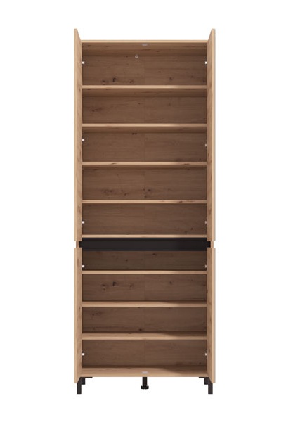 Predsieňová skříň so zrkadlom maddie - dub, čierna.

Skriňa je vyrobená z kvalitných materiálov, ktoré zaručujú jej dlhú životnosť a odolnosť.

Vďaka kombinácii dekore duba a čiernej farby skriňa ľahko zapadne do akéhokoľvek interiéru, či už sa jedná o moderný, minimalistický alebo klasický štýl.

Zrkadlo na dverách skrine je ďalším praktickým prvkom, ktorý zvyšuje jej funkčnosť.

Skriňa je navyše dostatočne kompaktná, aby sa zmestila aj do menších priestorov, čo z nej robí ideálnu voľbu pre byty s obmedzeným priestorom.

 

 

Rozmery predsieňovej skrine Maddie sú 80x205,5x40cm (š, v, h).

 

 

Všetky produkty z kolekcie Maddie nájdete nižšie v súvisiacom tovare.