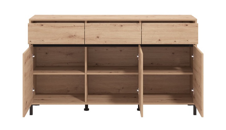 Kombinovaná komoda marianne - dub.

Táto komoda ponúka prehľadný a efektívny úložný priestor, ktorý je rozdelený do troch uzavretých častí a troch priestranných zásuviek.

Kvalita materiálov, z ktorých je komoda vyrobená, zaručuje jej dlhú životnosť a odolnosť.

Kombinovaná komoda v dekore duba a čiernej matnej fólii je nielen praktickým, ale aj štýlovým riešením pre váš domov.

 

 

Rozmery Kombinované komody Marianne sú 90x157x40cm (š, v, h).

 

 

Všetky produkty z kolekcie Marianne nájdete nižšie v súvisiacom tovare.