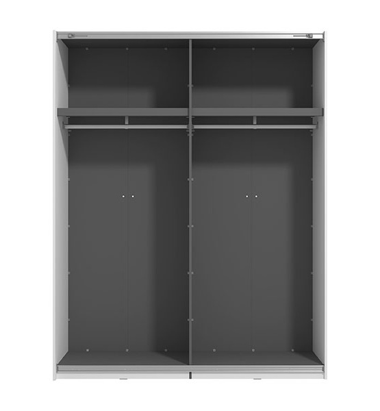 Šatníková skriňa 150 brina - biela.

Vnútorné usporiadanie skrine je navrhnuté s ohľadom na maximálne využitie priestoru.

Skriňa je vyrobená z kvalitných materiálov, ktoré zaisťujú jej dlhú životnosť a odolnosť.

 

 

Rozmery šatníkovej skrine Brina sú 145,5x217,5x60cm (š, v, h).

 

 

Všetky produkty z kolekcie Brina nájdete nižšie v súvisiacom tovare.