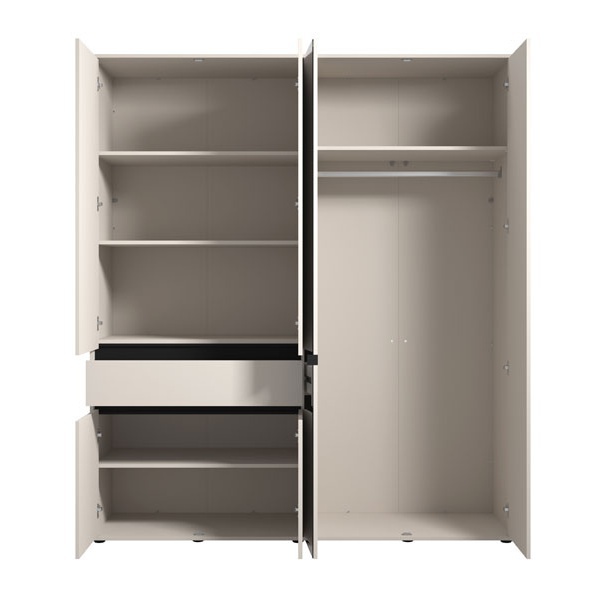 Šatníková skriňa 180 elmer - kašmír.

Spodná časť skrine obsahuje jednu zásuvku, ktorá je ideálna na uloženie drobnejších predmetov, ako sú doplnky, spodná bielizeň alebo iné osobné veci.

Šatníková skriňa je vyrobená z kvalitných materiálov, ktoré zaisťujú jej dlhú životnosť a odolnosť.

 

 

Rozmery šatníkovej skrine Elmer sú 182,5x210,5x54,5cm (š, v, h).

 

 

Všetky produkty z kolekcie Elmer nájdete nižšie v súvisiacom tovare.