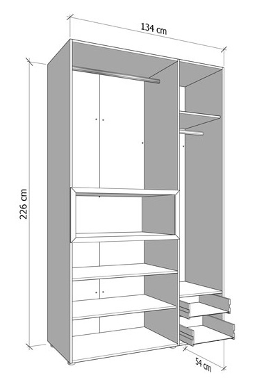 Šatní skříň dorcas - bílá, dub.

Táto päťdverová​ šatníková skriňa ponúka veľkorysý úžitkový priestor, ktorý je rozdelený do niekoľkých častí, aby splnil rôzne potreby užívateľov.

Jedným z kľúčových prvkov tejto šatníkovej skrine je zrkadlo, ktoré je integrované do jej konštrukcie.

Konštrukcia je tvorená z drevotriesky s hrúbkou 16 mm, čo zaisťuje pevnosť a stabilitu.

 

 

 

Rozmery šatníkovej skrine Dorcas sú 134,5x226,5x56cm (š, v, h).

 

 

Všetky produkty z kolekcie Dorcas nájdete nižšie v súvisiacom tovare.