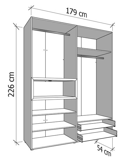 Kombinovaná šatníková skriňa dorcas - biela, dub.

Táto šesťdverová​ šatníková skriňa ponúka veľkorysý úžitkový priestor, ktorý je rozdelený do niekoľkých častí, aby splnil rôzne potreby užívateľov.

Jedným z kľúčových prvkov tejto šatníkovej skrine je zrkadlo, ktoré je integrované do jej konštrukcie.

Konštrukcia je tvorená z drevotriesky s hrúbkou 16 mm, čo zaisťuje pevnosť a stabilitu.

 

 

 

Rozmery šatníkovej skrine Dorcas sú 179x226,5x56,5cm (š, v, h).

 

 

Všetky produkty z kolekcie Dorcas nájdete nižšie v súvisiacom tovare.