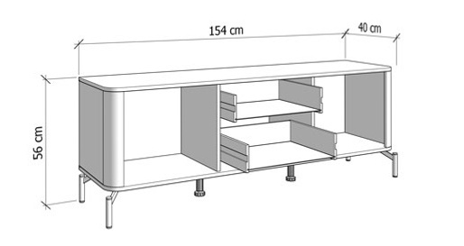 Tv stolík 154 devon - kašmír, dub.

Stolík je navrhnutý tak, aby poskytoval maximálny úžitkový priestor a zároveň udržal vašu obývaciu izbu usporiadanú a čistú.

Súčasťou designu TV stolíka sú zaoblené hrany, ktoré nielenže prispievajú k jeho estetickej príťažlivosti, ale tiež zvyšujú bezpečnosť, čo je ideálne najmä v domácnostiach s malými deťmi.

TV stolík je vyrobený z kvalitných materiálov, ktoré zaručujú jeho dlhú životnosť a odolnosť.

 

 

Rozmery nízka vitrína Devon sú 179x52,5x40cm (š, v, h).

 

 

Všetky produkty z kolekcie Devon nájdete nižšie v súvisiacom tovare.