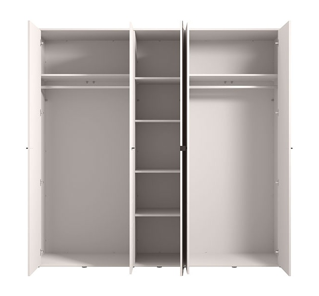 Päťdverová šatníková skriňa so zrkadlom saray - kašmír.

 

Úžitkový priestor tejto skrine je navrhnutý s ohľadom na maximálnu funkčnosť.

 

Kašmírová farba skrine je nielen moderná, ale aj univerzálna, čo umožňuje ľahké začlenenie do rôznych štýlov interiéru.

 

Skriňa je vyrobená z kvalitného lamina a drevotriesky s hrúbkou 16 mm, čo zaručuje jej odolnosť a dlhú životnosť.

 

Vďaka svojmu modernému vzhľadu a premyslenej konštrukcii je šatníková skriňa ideálnou voľbou pre každú spálňu.

 

 

Rozmery Päťdverové šatníkové skrine Saray sú 224,5x210,5x56cm (š, v, h).

 

 

Všetky produkty z kolekcie Saray nájdete nižšie v súvisiacom tovare.