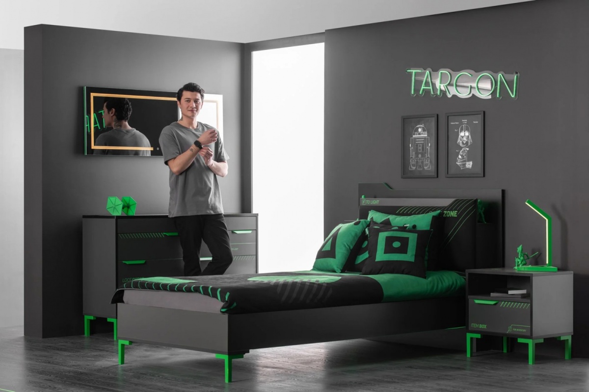 Posteľ 120x200cm diego - čierna, zelená.

 

Čalúnenie s jemnou výšivkou a dvoma vreckami ponúka priestor na uloženie kníh, časopisov či mobilného telefónu.

 

Posteľ Diego je dodávaná s roštom, ale bez matraca!

Rozmery postele 120x200 cm Diego sú 151x109x220 cm (š, v, h).

 

Ďalšie produkty z kolekcie Diego aj podobné produkty nájdete v súvisiacich produktoch nižšie.