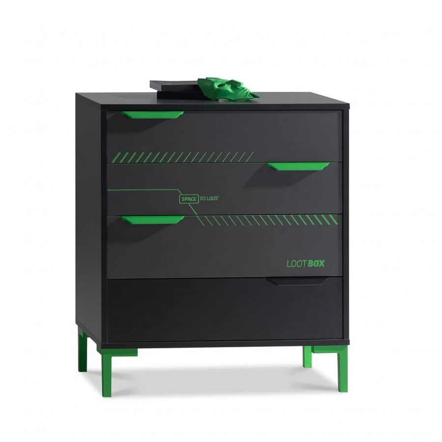 Herná izba diego - čierna, zelená.


Nábytok je vyrobený z kvalitného lamina v čiernej a zelenej farbe.

 

Kolekcia Diego poskytuje praktickú, modernú a sviežu sadu nábytku, ktorá disponuje aj úložnými priestormi a poslúži tak aj náročnejším gamerom.

 

Kolekcia je zložená z týchto dielov:


Herný stôl Diego – čierna, zelená

Zásuvková komoda Diego – čierna, zelená

Posteľ 150x200 cm Diego – čierna, zelená

TV stolík Diego – čierna, zelená

Trojdverová šatníková skriňa so sklenenou vitrínou Diego – čierna, zelená

Nočný stolík s bezdrôtovou nabíjacou stanicou Diego – čierna, zelená

Knižnica s LED osvetlením Diego – čierna, zelená

 


Nábytok sa dodáva v demonte.

 

Všetok nábytok z kolekcie Diego nájdete nižšie v súvisiacich produktoch.