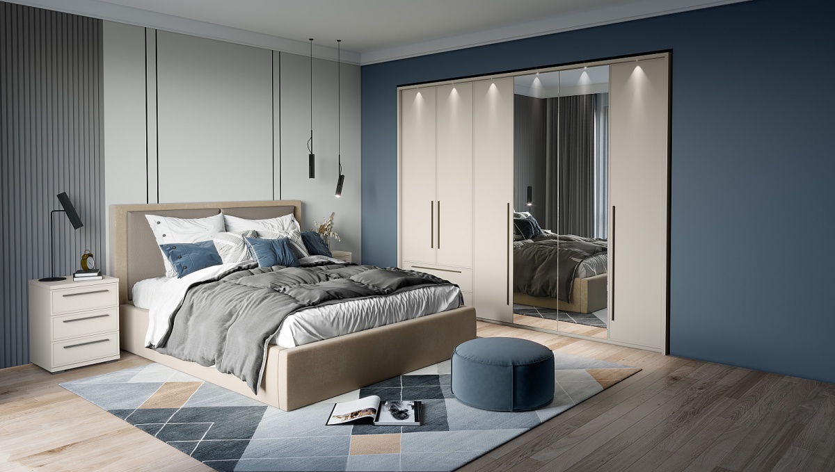 Trojdverová šatníková skriňa so zrkadlom a led osvetlením baptiste -.


Kľúčové vlastnosti:


	Luxusný dizajn: Skriňa je navrhnutá v moderných líniách a luxusnej kašmírovej farbe s matným finishom, ktorá je doplnená kávovo hnedými úchytkami.
	Kvalitné materiály: Vyrobená z vysoko kvalitného lamina s hrúbkou 18-25 mm v kombinácii s MDF doskou pre čelá dverí a zásuviek.
	Odolný povrch: Povrch nábytku je upravený UV lakom, ktorý je až 5x odolnejší ako bežný lak.
	Soft close systém: Každý prvok je vybavený systémom tichého a pomalého dovierania dvierok a zásuviek, čo zvyšuje komfort používania.
	Vnútorné usporiadanie: Skriňa obsahuje 6 políc a dve šatníkové tyče, ktoré poskytujú dostatok úložného priestoru pre všetko šatstvo.
	Zrkadlo a LED osvetlenie: Prostredné dvere sú opatrené zrkadlom a skriňa je vybavená LED osvetlením, ktoré je súčasťou balenia.
	Nastaviteľné nôžky: Vďaka nim je možné nábytok ľahko vyrovnať aj na nerovnom povrchu.



Variabilita a prispôsobenie:


	Skriňa je k dispozícii v troch variantoch: základná, s rámom a s LED osvetlením.
	Možnosť dokúpenia širokej škály doplnkov, ako sú ďalšie LED zdroje či police, umožňuje prispôsobenie skrine presne podľa vašich potrieb.



Rozmery:


	Šírka: 142 cm
	Výška: 226 cm
	Hĺbka: 60 cm



Kolekcia Baptiste poskytuje nielen funkčný, ale aj estetický zážitok.

 