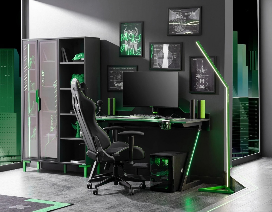 Herná stolička diego - čierna, zelená.


 

Ergonomicky tvarované operadlo s bočným vedením podporuje správne držanie chrbta, zatiaľ čo polstrovaný sedák rozkladá tlak pre pohodlné sedenie počas celého dňa.

 

Nastaviteľné podrúčky umožnia prispôsobiť oporu rúk a plynulé nastavenie výšky pomocou plynového piestu zaistí príjemný komfort aj počas prestávok medzi zápasmi.

 

Herná stolička Diego je skvelá voľba pre všetkých, ktorí chcú spojiť pohodlie, výkon a štýl v jednom.

 

Ďalšie produkty z kolekcie Diego nájdete v súvisiacich produktoch nižšie.