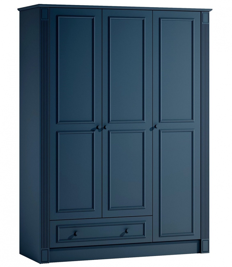 Trojdverová šatníková skriňa amaya - tmavo modrá.

 

Praktická zásuvka je vyrobená z 18 mm a 8 mm drevotriesky a unesie 25 kg; jej tlmený systém koľajníc zároveň zabezpečuje kultivovaný, tichý chod.

 

*ABS materiál = pevný a nárazuvzdorný plast s hladkým povrchom, ktorý je odolný voči opotrebovaniu a ľahko sa udržiava.
*MDF dosky = ľahko opracovateľný drevovláknitý materiál so širokým spektrom možných úprav využívaný napr.

 

Rozmery šatníkovej skrine Amaya sú 133x105x61 cm (š, v, h).

 

Ďalší nábytok z kolekcie Amaya nájdete v súvisiacich produktoch nižšie.