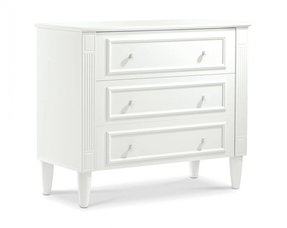 Šuplíková komoda lexi - biela.

 

Zásuvky sú vyrobené z odolných 18 mm a 8 mm drevotrieskových dosiek a unesú až 25 kg.

 

Konštrukcia využíva 18 mm drevotriesku a 22 mm MDF dosky, vďaka čomu je komoda stabilná, pevná a robustná.

 

*ABS materiál = pevný a nárazuvzdorný plast s hladkým povrchom, ktorý je odolný voči opotrebovaniu a jednoducho sa udržiava.

*MDF dosky = jednoducho opracovateľný drevovláknitý materiál so širokým spektrom možných úprav, využívaný napr.

 

Šuplíková komoda Lexi je ideálnym riešením pre obývaciu izbu, spálňu či domácu kanceláriu – ponúka nielen elegantný vzhľad, ale aj praktický a komfortný úložný priestor na každodenné používanie.

 

Rozmery vysokej komody Lexi sú 105x49x89 cm (š, h, v).

 

Ďalší nábytok z kolekcie Lexi nájdete v súvisiacich produktoch nižšie.