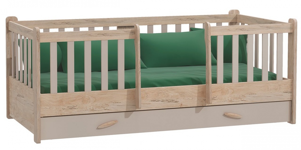 Montessori posteľ s úložným priestorom boom - dub, sivá.

 

Posteľ je vyrobená z drevotriesky najvyššej kvality s hrúbkou 18–25 mm, ktorá zaručuje vysokú pevnosť a dlhú životnosť. Nosnosť 130 kg umožňuje využitie aj na spoločné chvíle s rodičmi pri čítaní alebo zaspávaní.

 

Posteľ Boom vďaka svojmu prírodnému prevedeniu v dekore dub colorado / sivá skvele zapadne do každej detskej izby.

 

Pod posteľou sa nachádza zásuvka, do ktorej je možné uložiť nielen posteľnú bielizeň, ale aj hračky, detské oblečenie alebo čokoľvek, čo chcete mať v detskej izbe upratané.

 

Rozmery postele sú 209 × 104 × 83 cm (š × h × v).

 



Ďalšie produkty z kolekcie Boom nájdete v súvisiacich produktoch nižšie.