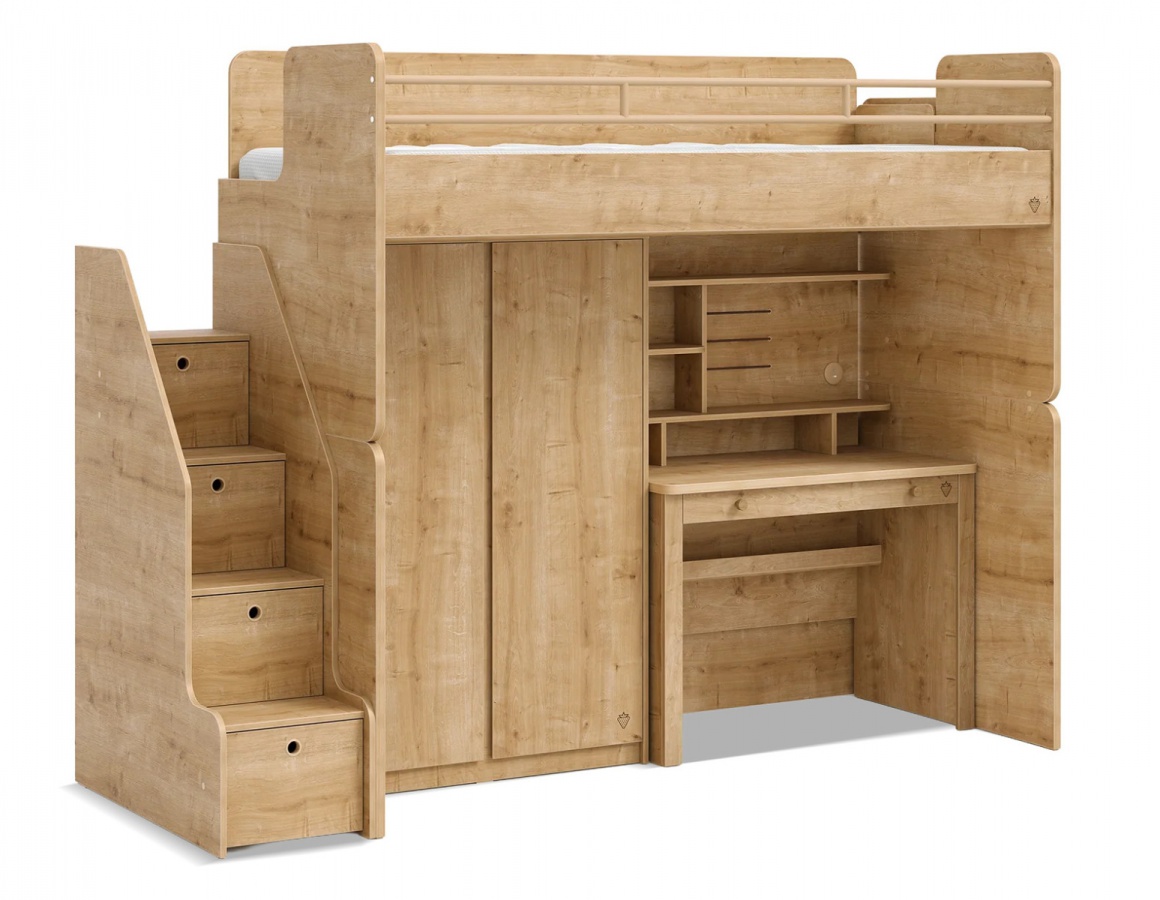 Šatníková skriňa cody modular - dub.

Rozmery 97 × 141 × 52 cm umožnia umiestnenie aj do menších interiérov alebo pod/vedľa vyvýšenej postele Cody Modular.

Ďalšie produkty z kolekcie Cody nájdete nižšie medzi súvisiacimi produktmi.