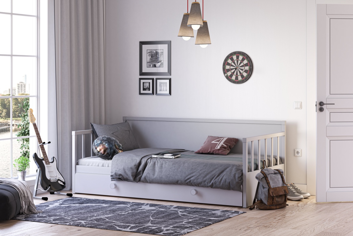 Detská posteľ so zábranou 100x200cm simba - šedá.

 

Disponuje pevnými zábranami na troch stranách, pričom predné zábradlie je plne odnímateľné, čo umožňuje prispôsobiť posteľ aktuálnym potrebám používateľa.

 

Posteľ Simba je koncipovaná ako modulárny systém.

 

Všetky produkty z kolekcie Simba nájdete nižšie v súvisiacich produktoch.