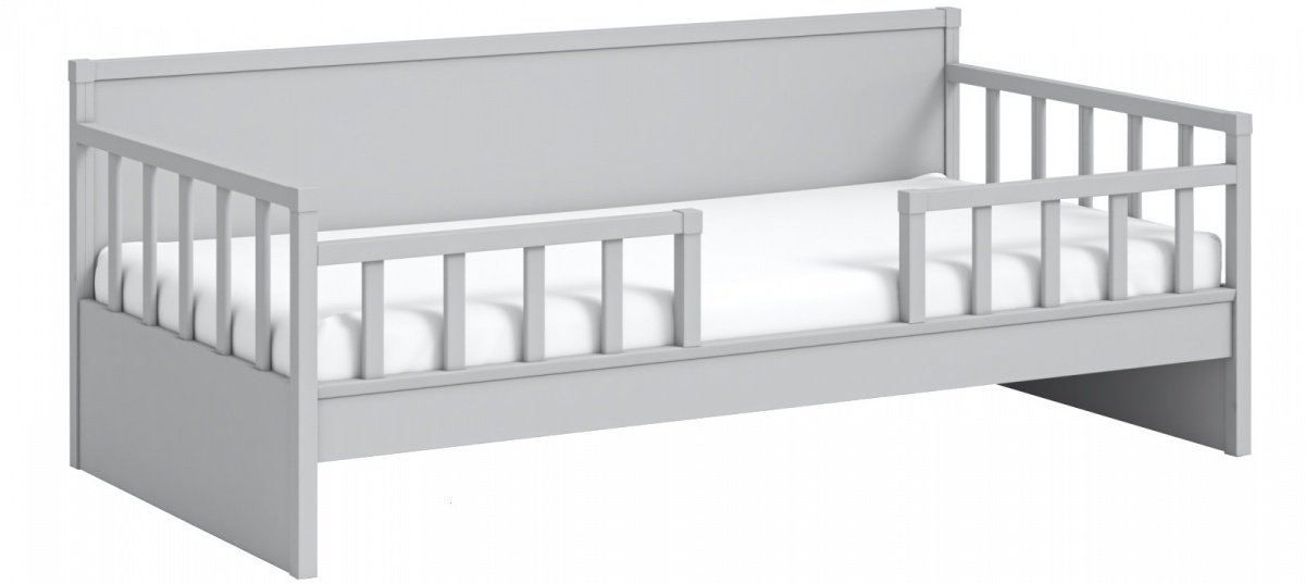 Detská posteľ so zábranou 100x200cm simba - šedá.

 

Disponuje pevnými zábranami na troch stranách, pričom predné zábradlie je plne odnímateľné, čo umožňuje prispôsobiť posteľ aktuálnym potrebám používateľa.

 

Posteľ Simba je koncipovaná ako modulárny systém.

 

Všetky produkty z kolekcie Simba nájdete nižšie v súvisiacich produktoch.