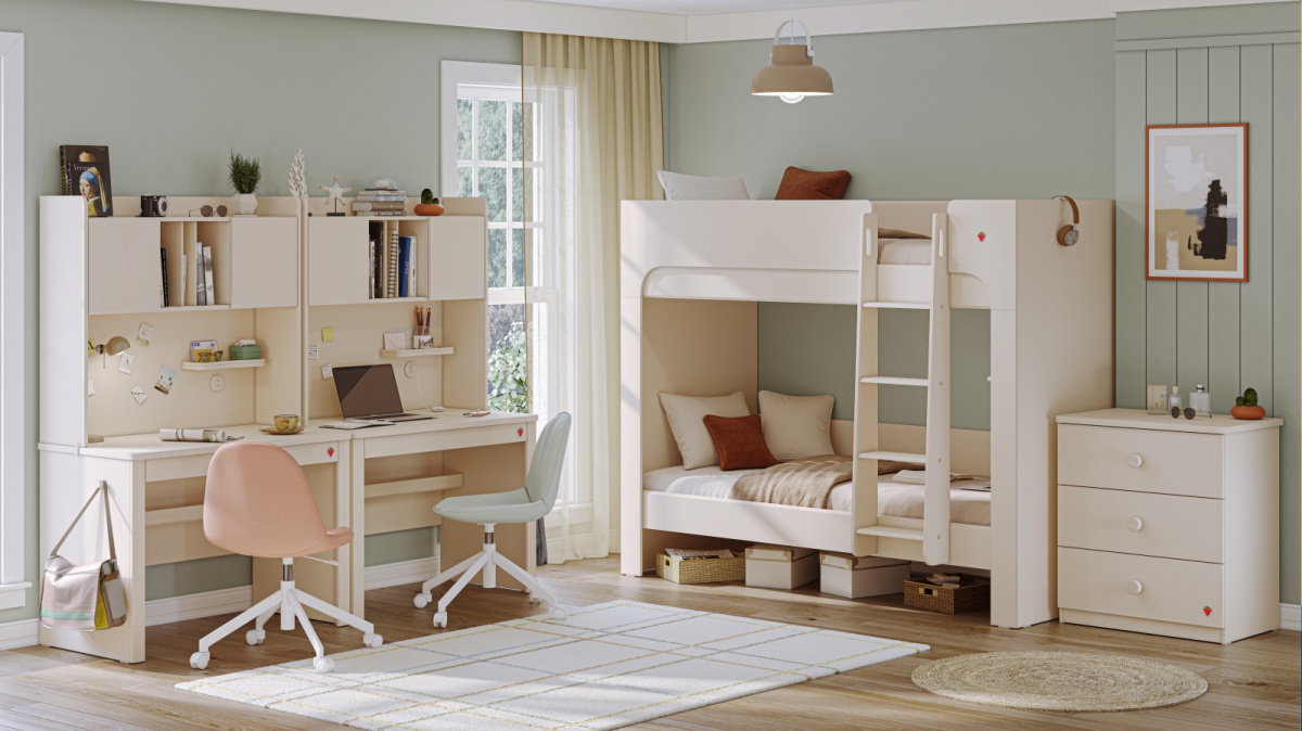 Malý písací stôl vendella - béžová.

 

K písaciemu stolu je možné tiež dokúpiť praktický nástavec (nástavec so skrinkami a USB alebo vysoký nástavec s USB).

 

Už žiadny chaos na pracovnej ploche vďaka priechodke na káble a špeciálnej spodnej polici, ktorá elegantne skryje predlžovačky a adaptéry.

 

Všetok nábytok patriaci do kolekcie Vendella nájdete nižšie v súvisiacich produktoch.