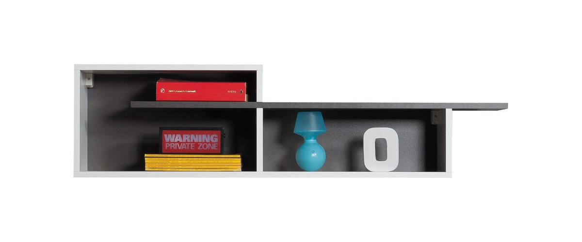 Police tom 11 - atlantic/biela/grafit.

 

O kolekcii Tom môžeme povedať, že ide o praktickú, moderné a jednoduchú variantu nábytku, ktorá disponuje dostatočným úložným priestorom.

 

Nižšie, v súvisiacich produktoch, nájdete jednotlivé diely programu Tom a ich rozmery.