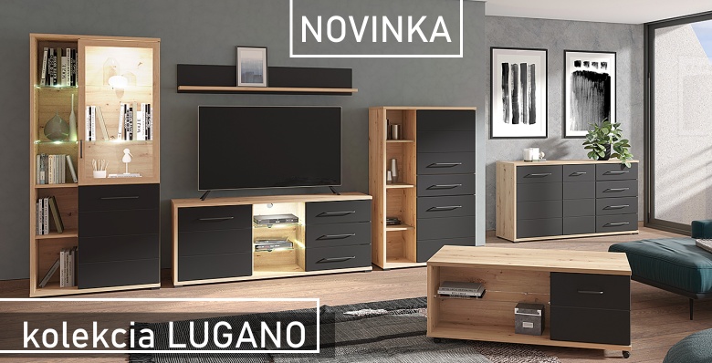 NOVINKA - kolekcia do obývačky LUGANO